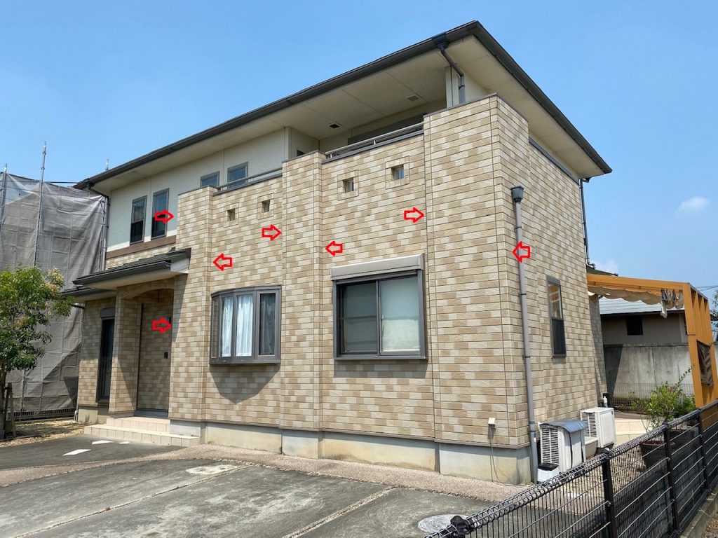 名西郡石井町高原a様邸 外壁出隅 コーナー 張替工事 安心工房 名西郡石井町高原a様邸 外壁出隅 コーナー 張替工事 安心工房