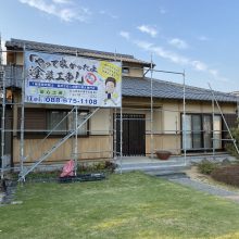 名西郡石井町高川原　S様邸　木部塗装工事