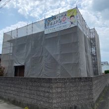 徳島市国府町　Ｙ様邸　外壁塗装工事