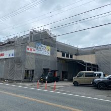 名西郡石井町石井　嘉一輪業舎㈱ 様　外壁塗装工事