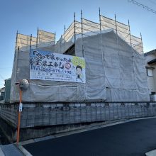 名西郡石井町石井　Ｍ様邸　屋根外壁塗装工事