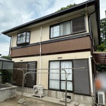 徳島市上八万町　Ｈ様邸　屋根外壁塗装工事